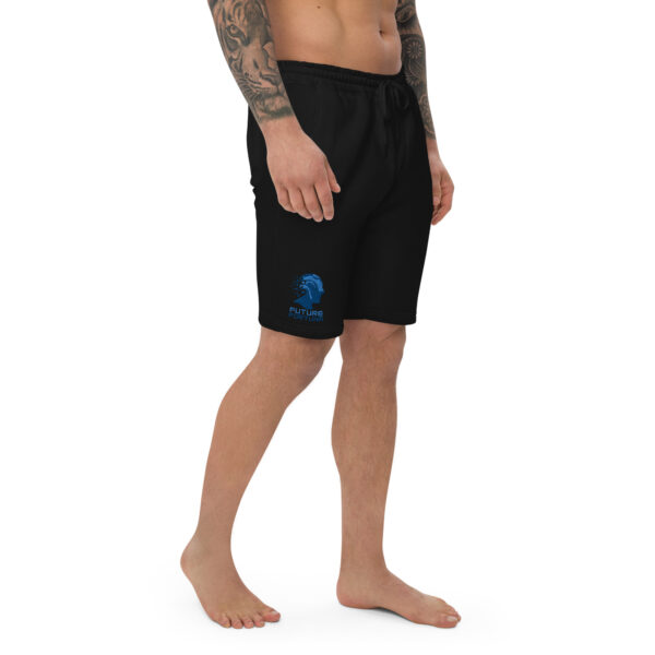 Future Fortuna Men's Embroidered Fleece Shorts - Image 5