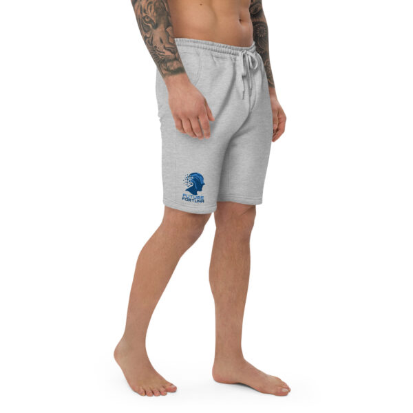 Future Fortuna Men's Embroidered Fleece Shorts - Image 9