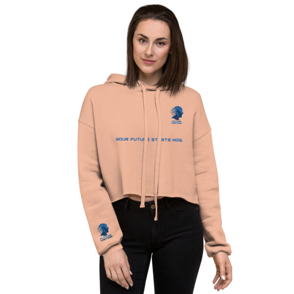 Future Fortuna Embroidered Crop Hoodie - Image 12